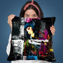 Tokyo Black Throw Pillow By Patrice Murciano