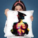 Censored Throw Pillow By Patrice Murciano