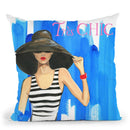 Tres Chic Throw Pillow By Rongrong