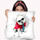 Bulldog Throw Pillow By Rongrong