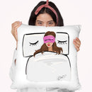 Let'S Sleep In Throw Pillow By Rongrong