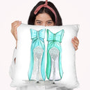 Tiffanyoes Throw Pillow By Rongrong