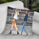 Tuesday Coffee Throw Pillow By Rongrong