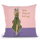 Bad Assy Throw Pillow By Rongrong