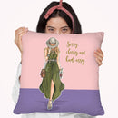 Bad Assy Throw Pillow By Rongrong