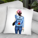 Be Yourself Babe Throw Pillow By Rongrong
