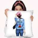 Be Yourself Babe Throw Pillow By Rongrong