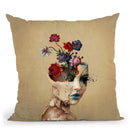 Broken Beauty Throw Pillow By Riza Peker