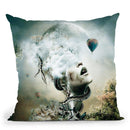 Captured Throw Pillow By Riza Peker