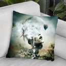 Captured Throw Pillow By Riza Peker