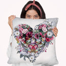 Love Forever Throw Pillow By Riza Peker