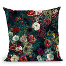 Ng Green Throw Pillow By Riza Peker