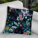Night Garden Throw Pillow By Riza Peker