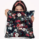 Skeleton Zone Ii Throw Pillow By Riza Peker