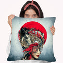 Steampunk Throw Pillow By Riza Peker