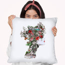 Womanii Throw Pillow By Riza Peker