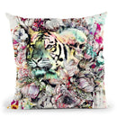 Interpretation Of A Dream - Tig Throw Pillow By Riza Peker