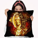 Mage Throw Pillow By Riza Peker