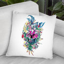 Skull Island Throw Pillow By Riza Peker