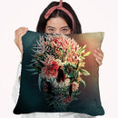 Skull Revo Throw Pillow By Riza Peker