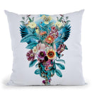 Skull Rpe Iv Throw Pillow By Riza Peker