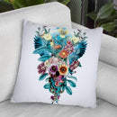 Skull Rpe Iv Throw Pillow By Riza Peker