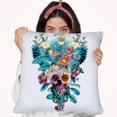 Skull Rpe Iv Throw Pillow By Riza Peker
