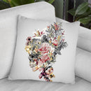 Skull Xii Throw Pillow By Riza Peker