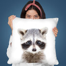 Baby Racoon Throw Pillow By Sisi And Seb