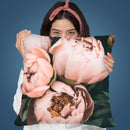 Blush Peony Throw Pillow By Sisi And Seb