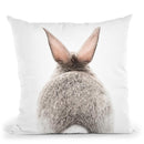 Bunny Tail Throw Pillow By Sisi And Seb