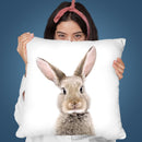 Bunny Throw Pillow By Sisi And Seb