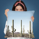 Cactus Land Throw Pillow By Sisi And Seb
