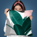 Leaf Play Throw Pillow By Sisi And Seb