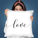 Love Throw Pillow By Sisi And Seb