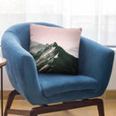 Pink Mountain Throw Pillow By Sisi And Seb