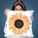 Sunflower Throw Pillow By Sisi And Seb