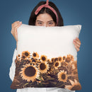 Sunflowers Throw Pillow By Sisi And Seb