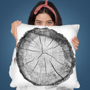 Wood Throw Pillow By Sisi And Seb