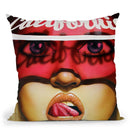California Girl Throw Pillow By Scott Rohlfs