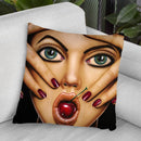 Cherry Pop Throw Pillow By Scott Rohlfs