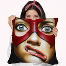 Crooked Smile Throw Pillow By Scott Rohlfs