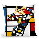 Delirium Throw Pillow By Scott Rohlfs