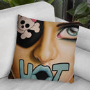 Hot Throw Pillow By Scott Rohlfs