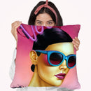 In Vogue Throw Pillow By Scott Rohlfs