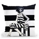 Parallel Lines Throw Pillow By Scott Rohlfs