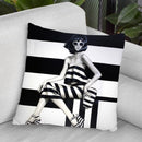 Parallel Lines Throw Pillow By Scott Rohlfs