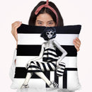 Parallel Lines Throw Pillow By Scott Rohlfs