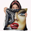 Catch And Release Throw Pillow By Scott Rohlfs