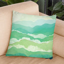 Emerald Spring Throw Pillow By Spacefrog Designs